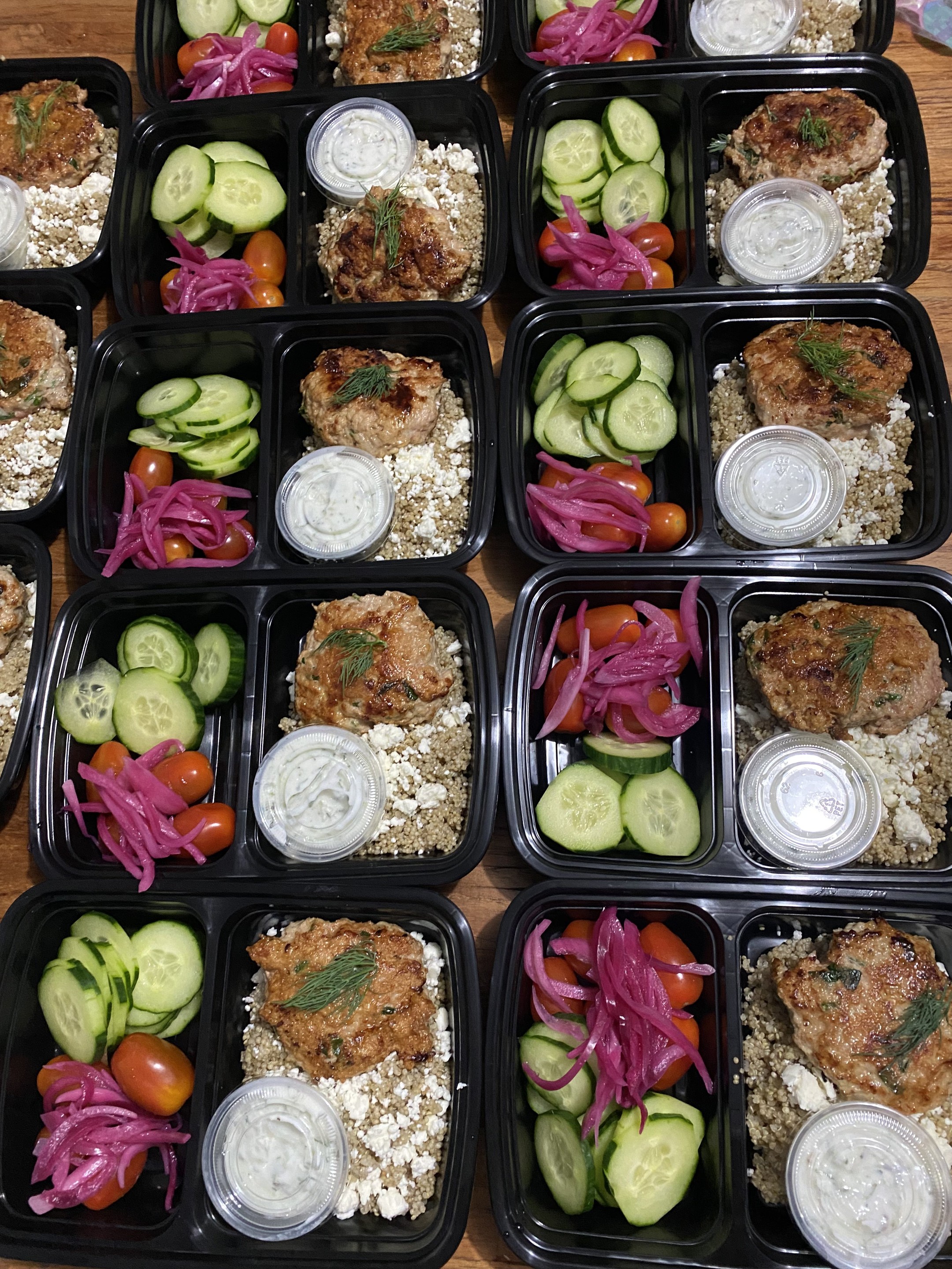 Meal prep mediterráneo