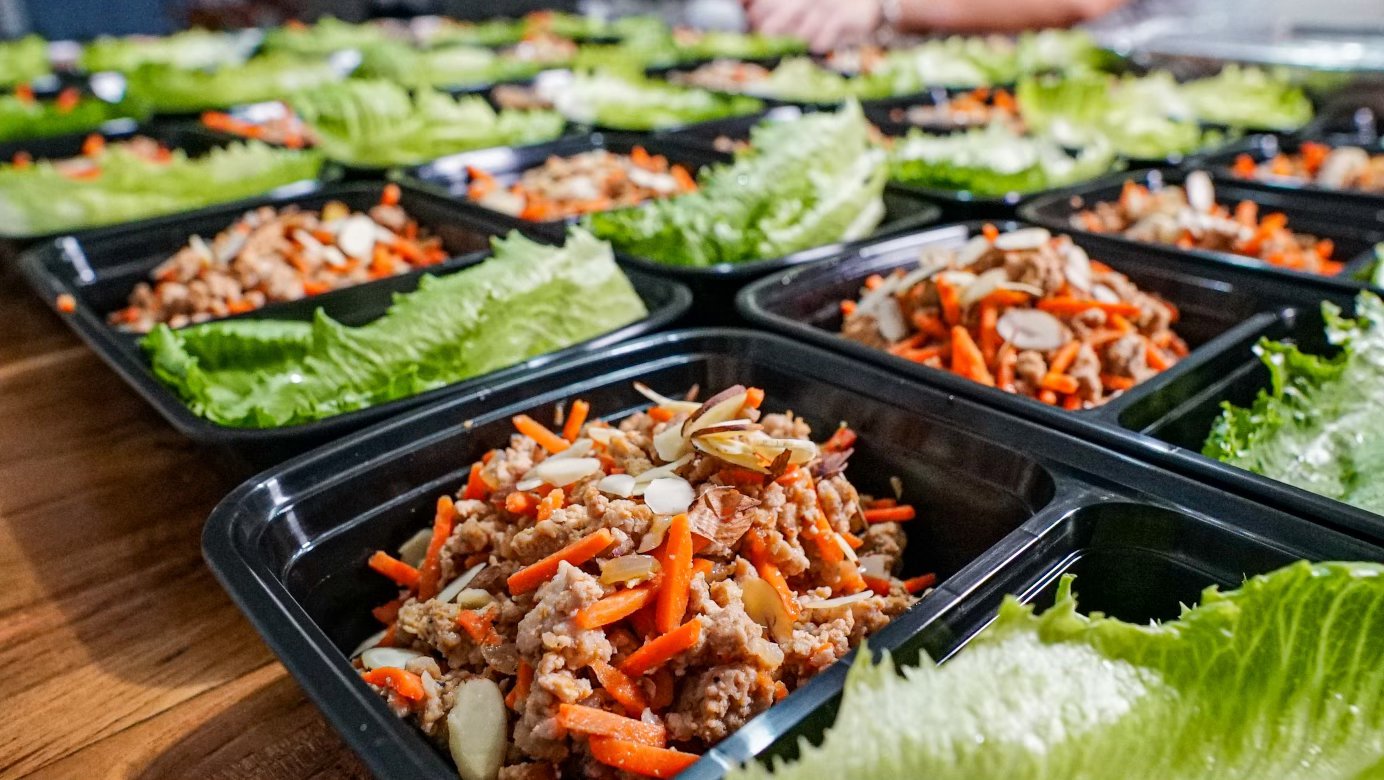 Wraps de lechuga